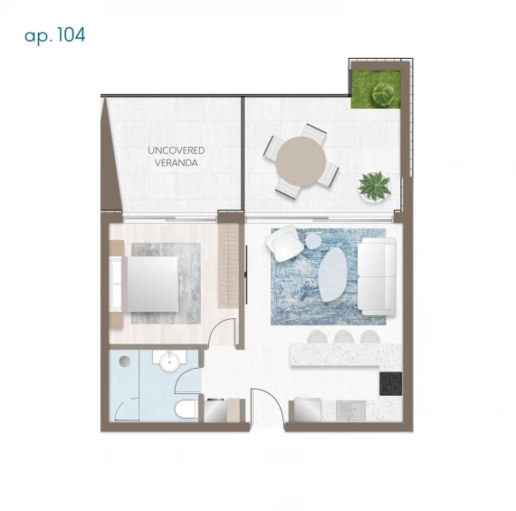 Seven apartment 104